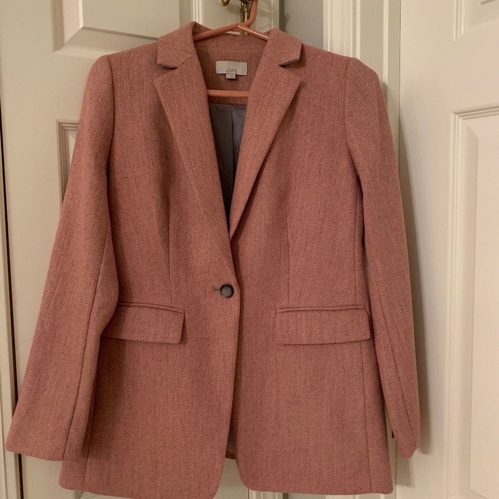 Ann Taylor Loft Blazer - HIGH quality wool blend